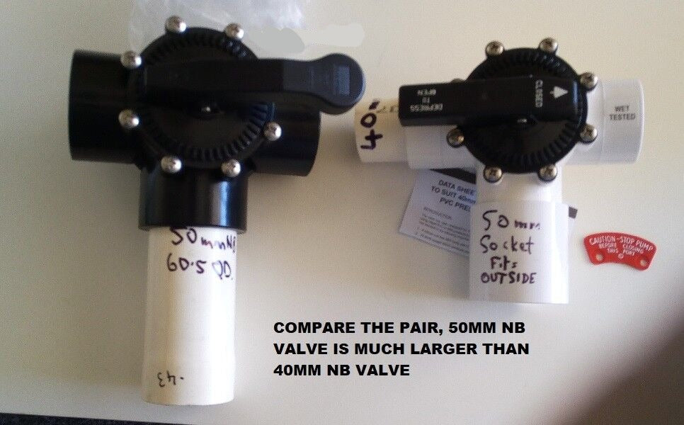 FPI 3 Way 50mm Valve free post