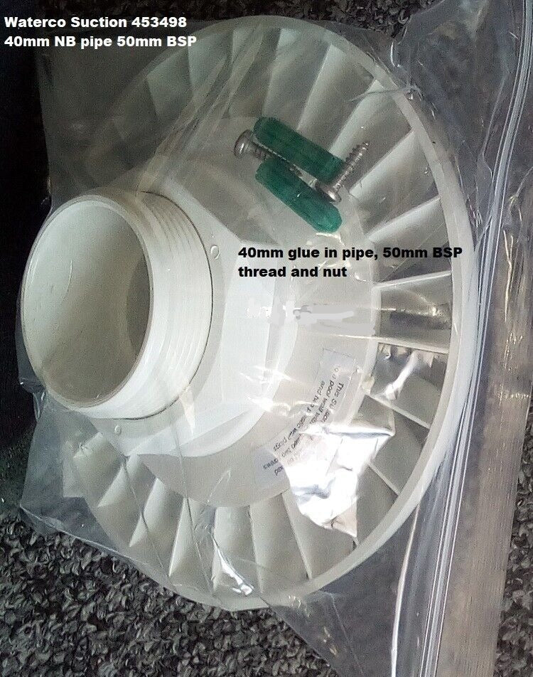 Safety SPA Suction 40mm pipe