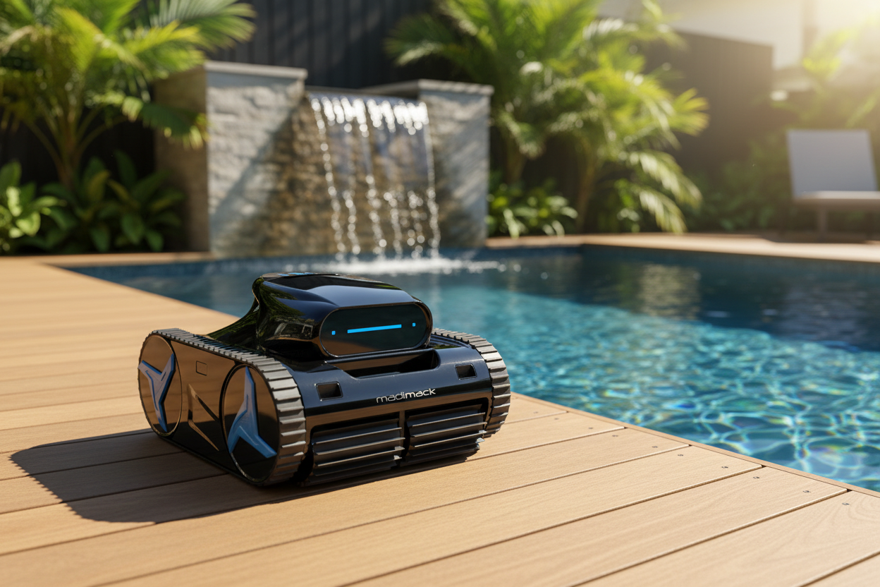 New GT Freedom PLUS I5.5 Robotic cordless pool cleaner Madimack