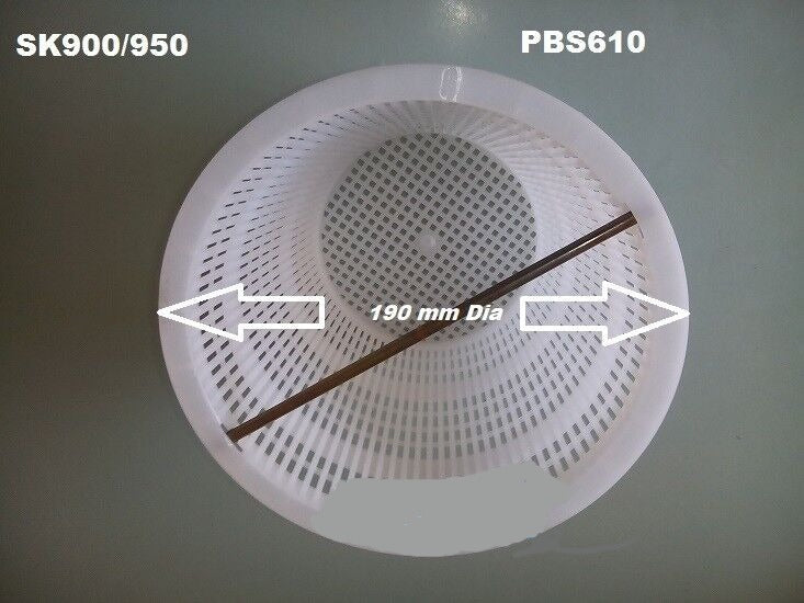 Skimmer Basket SK900/950  Filtrite PBS610