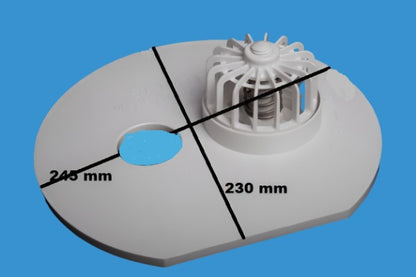 Skimtrol Vacuum Plate Bypass S75 old Style 32701/SK-SKW Free Post