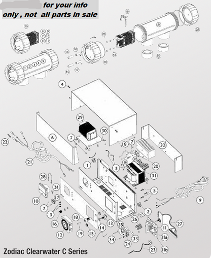 Cell Lead B&C Clearwater Chlorinators
