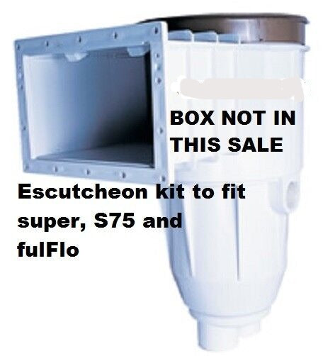 Escutcheon kit S75 Skimmer box  Waterco  Supa  FulFlo