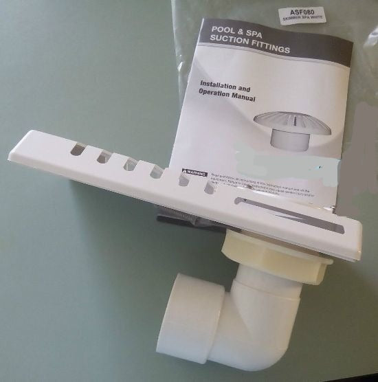 Safety Suction Skimmer Spa Pool  40mm pipe