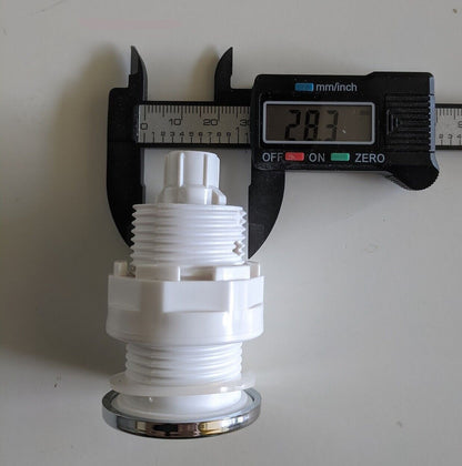 Air Switch button Spa Chrome