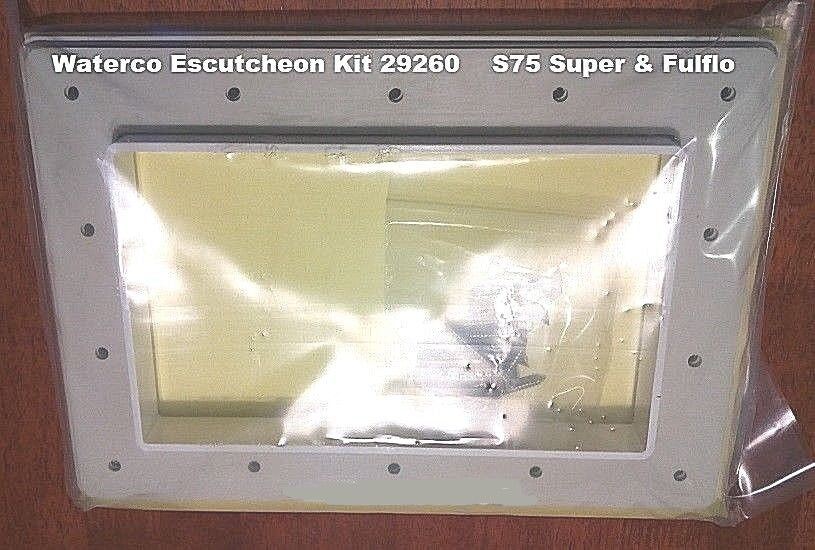 Escutcheon kit S75 Skimmer box  Waterco  Supa  FulFlo